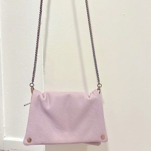 Kimchi Blue lavender chain link purse